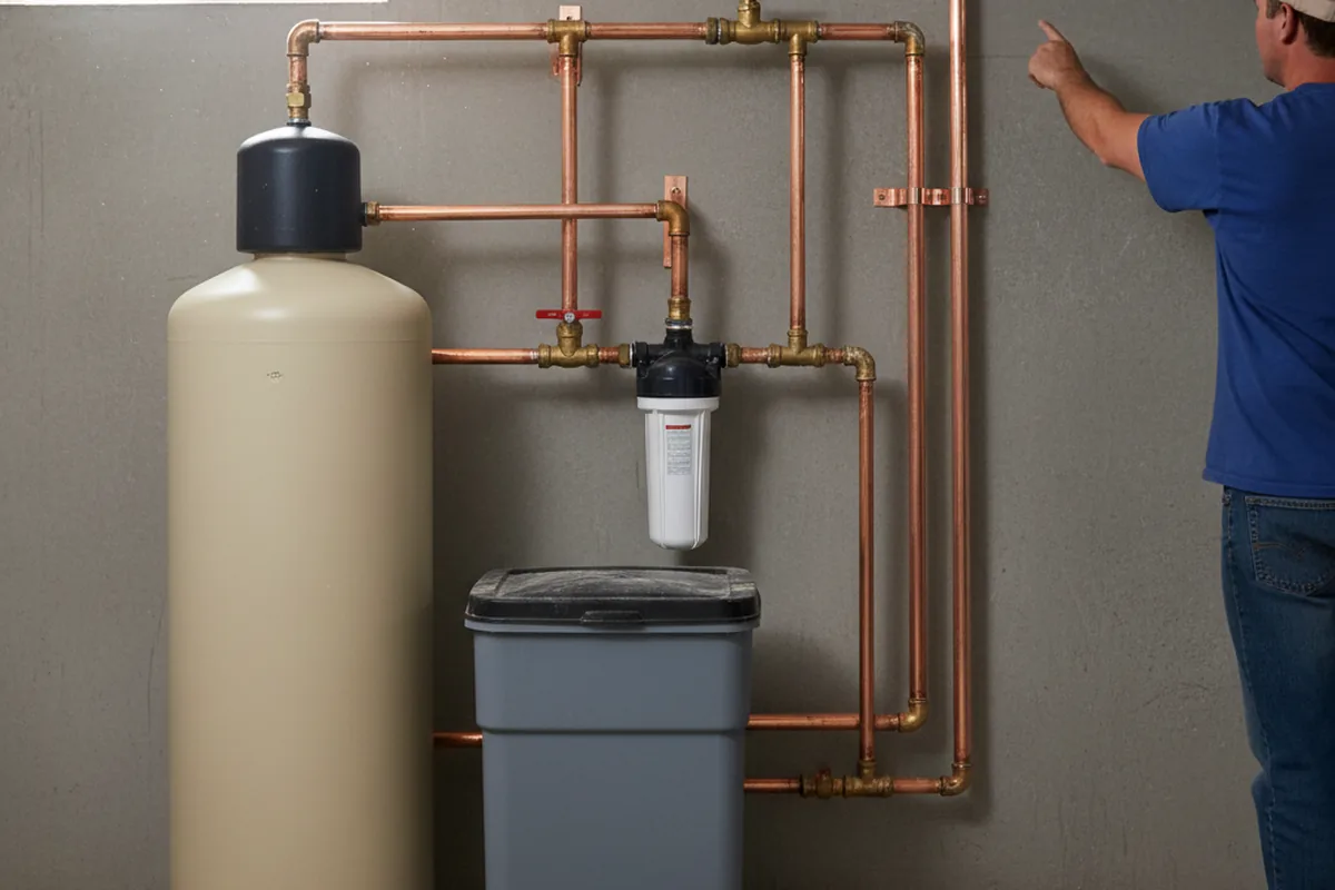 Whole-house water treatment system installed in Round Rock